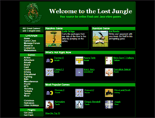 Tablet Screenshot of lostjungle.com